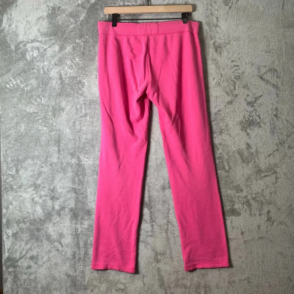 Vintage Hollister Surf Relay Pink Low Rise Sweatpants Y2K Baddie Pink‎ Lounge LG